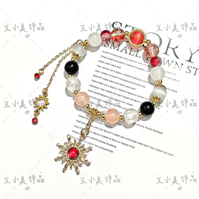 Men'S Accessories Anime - أساور نسائية مرصعة بالخرز مستوحاة من