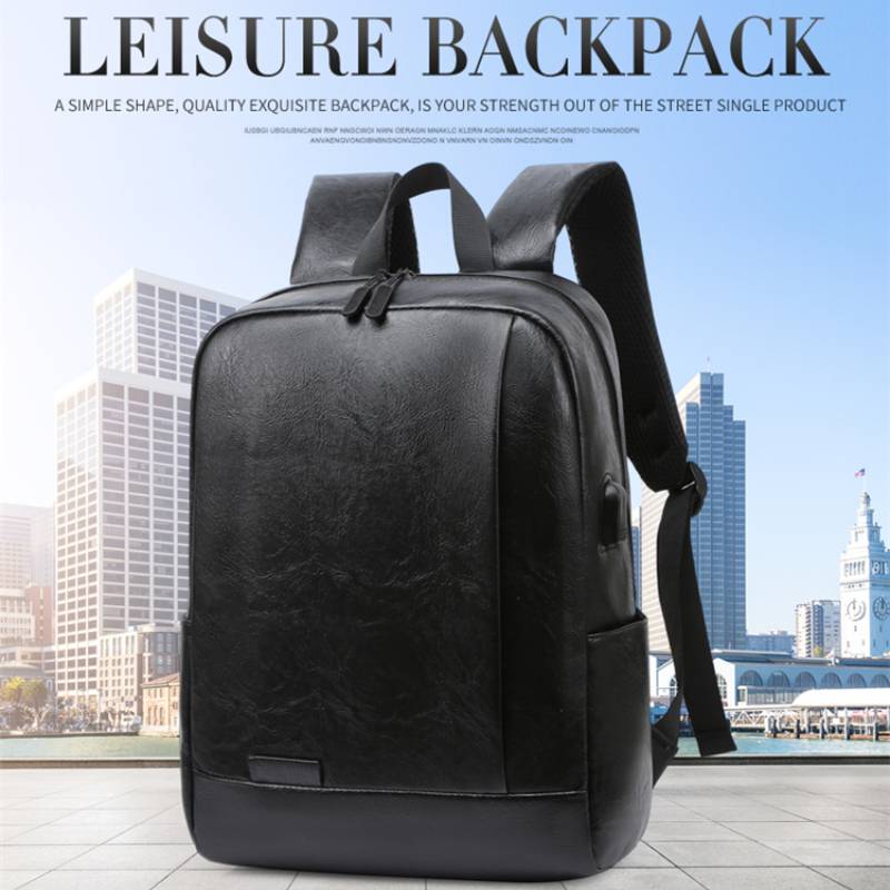 Men'S Accessories Backpack - حقيبة ظهر عصرية للرجال من جلد
