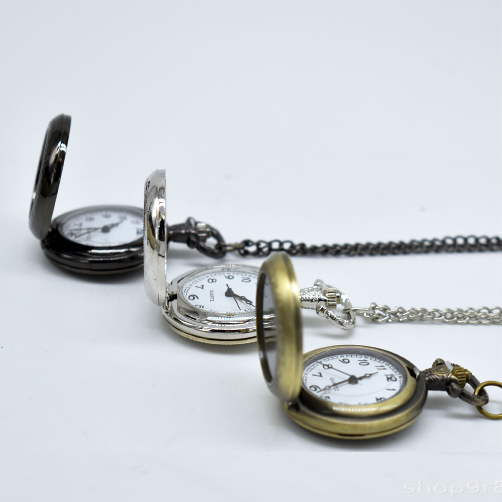 قلادة ساعة جيب معدنية عتيقة مخ - مراجعة Men'S Accessories Watches وسعره