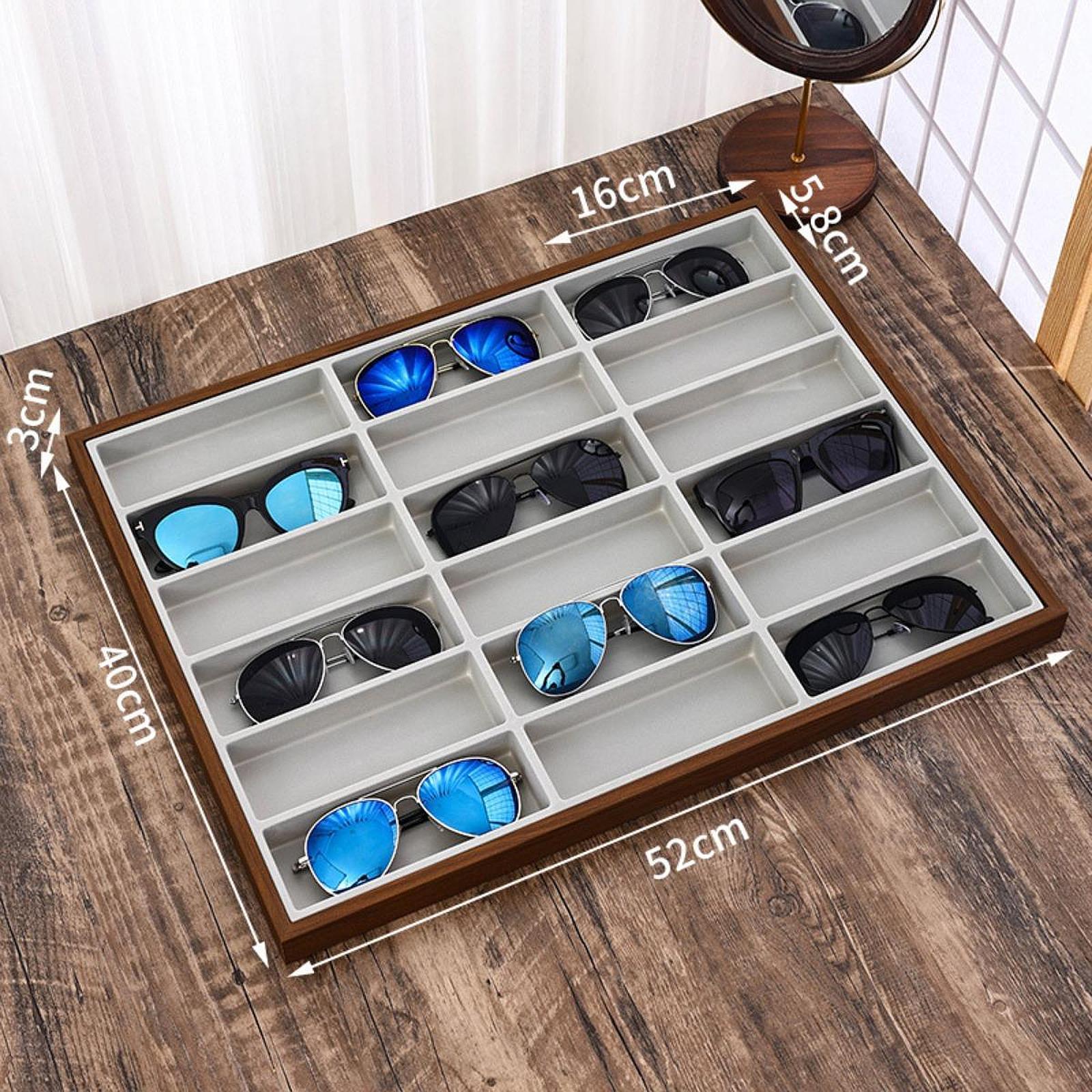 صينية عرض النظارات، حافظة تخزي - مراجعة Men'S Accessories Organizer Tray وسعره