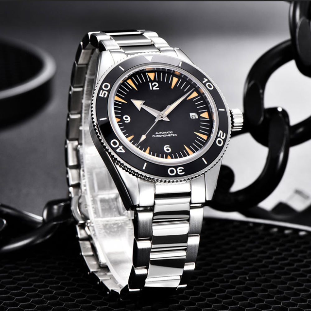 شعار مخصص NH35 ساعة يد تعمل با - مراجعة Men'S Accessories Watches وسعره