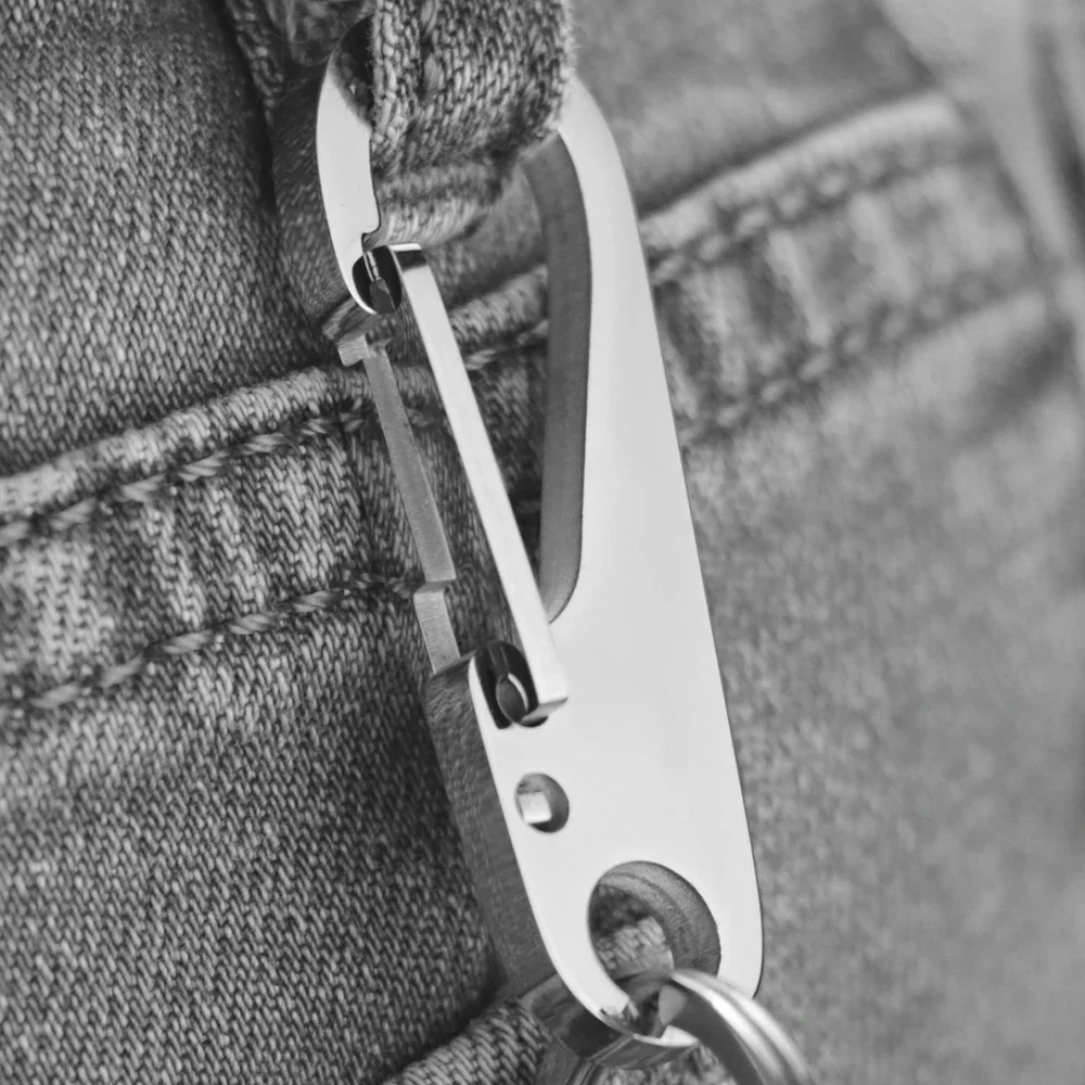304 الفولاذ المقاوم للصدأ كيري - مراجعة Men Accessories Silver وسعره