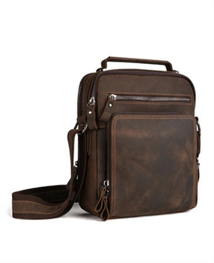 حقيبة كتف رجالية من الجلد الطب - مراجعة Men'S Accessories Backpack وسعره