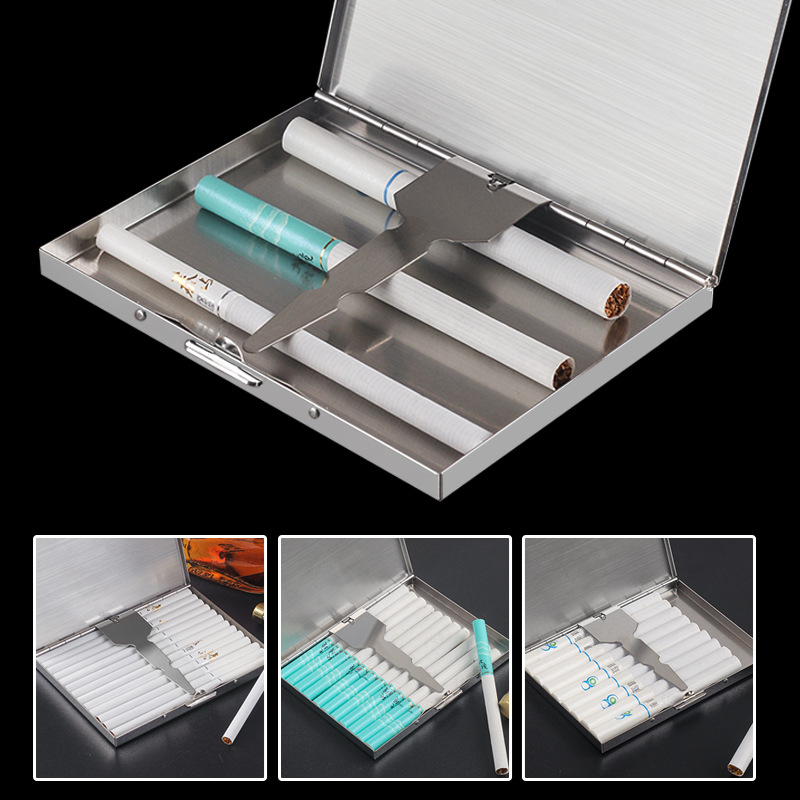 علبة سجائر نحيفة ممتدة من الفو - مراجعة Men'S Accessories Case وسعره