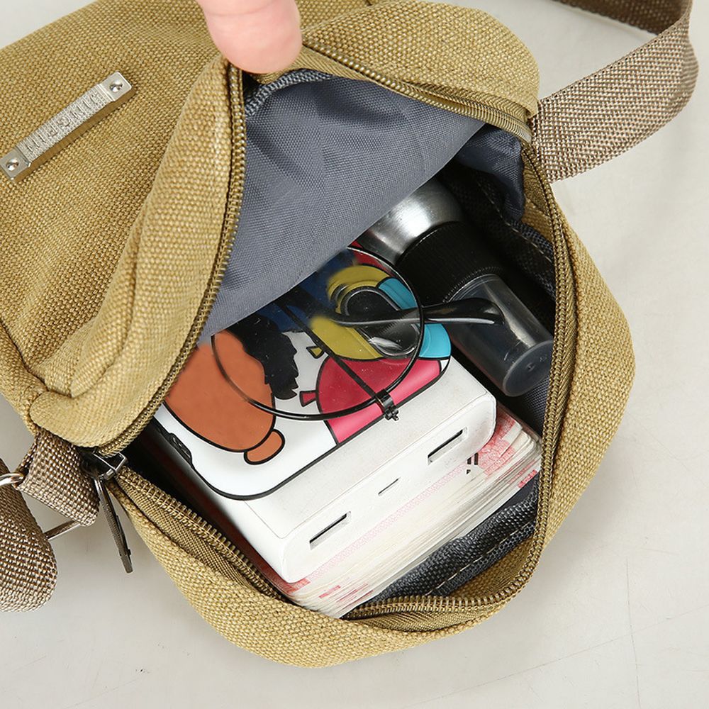 حقيبة كروس قماشية بكتف واحد ،  - مراجعة Men'S Accessories Backpack وسعره