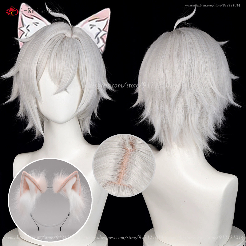 شعر مستعار ZZZ سيث لويل للتنكر - مراجعة Men Accessories Silver وسعره