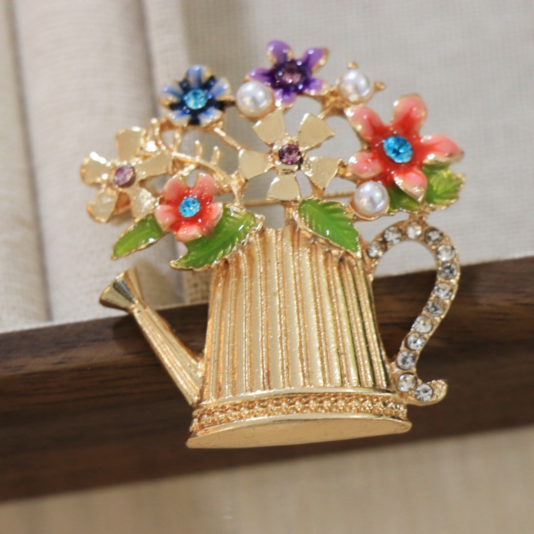 بروش باقة الزهور الباروكية الف - مراجعة Men Accessories Bouquet وسعره