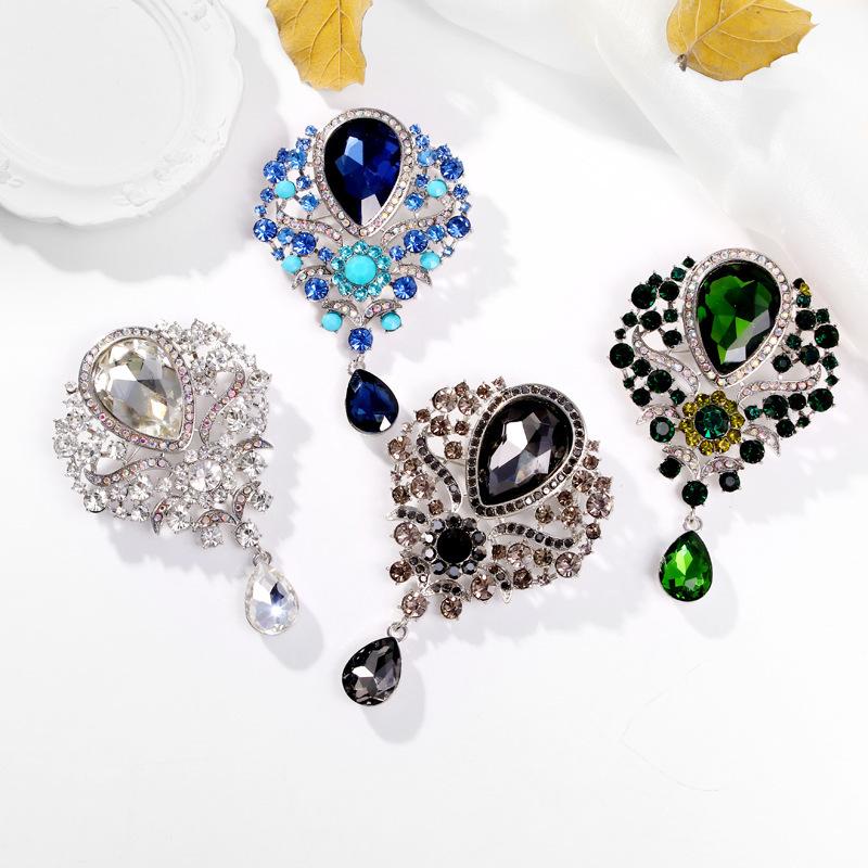 1 قطعة دبوس بروش متدلي على شكل - مراجعة Men Accessories Bouquet وسعره
