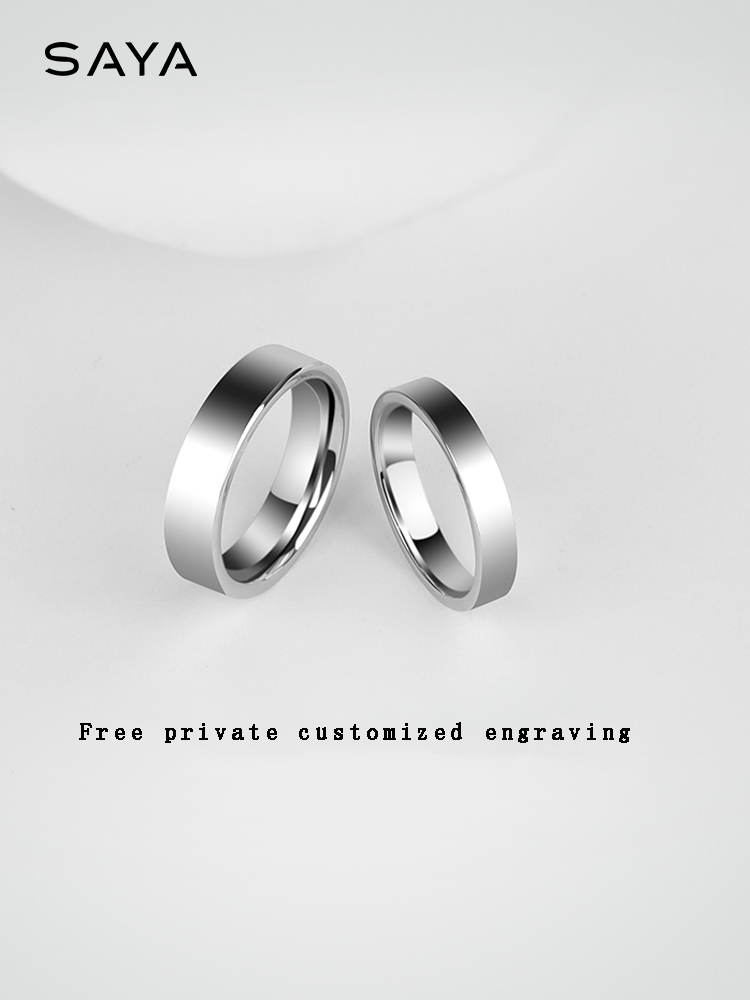 خواتم تنجستن للرجال والنساء ،  - مراجعة Men Accessories Silver وسعره