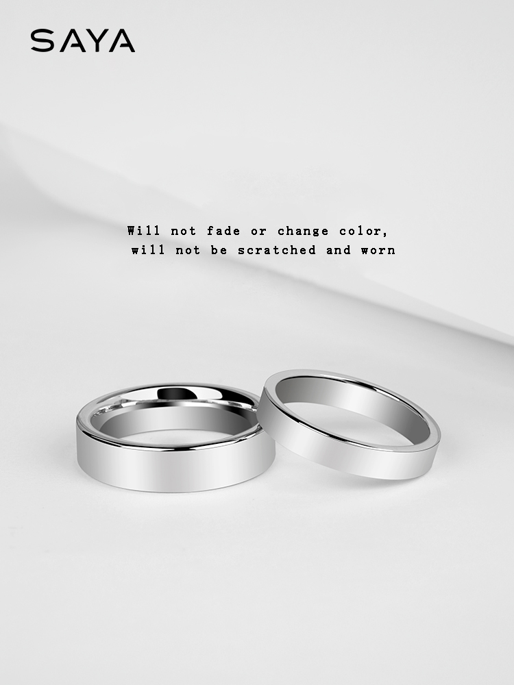 خواتم تنجستن للرجال والنساء ،  - مراجعة Men Accessories Silver وسعره