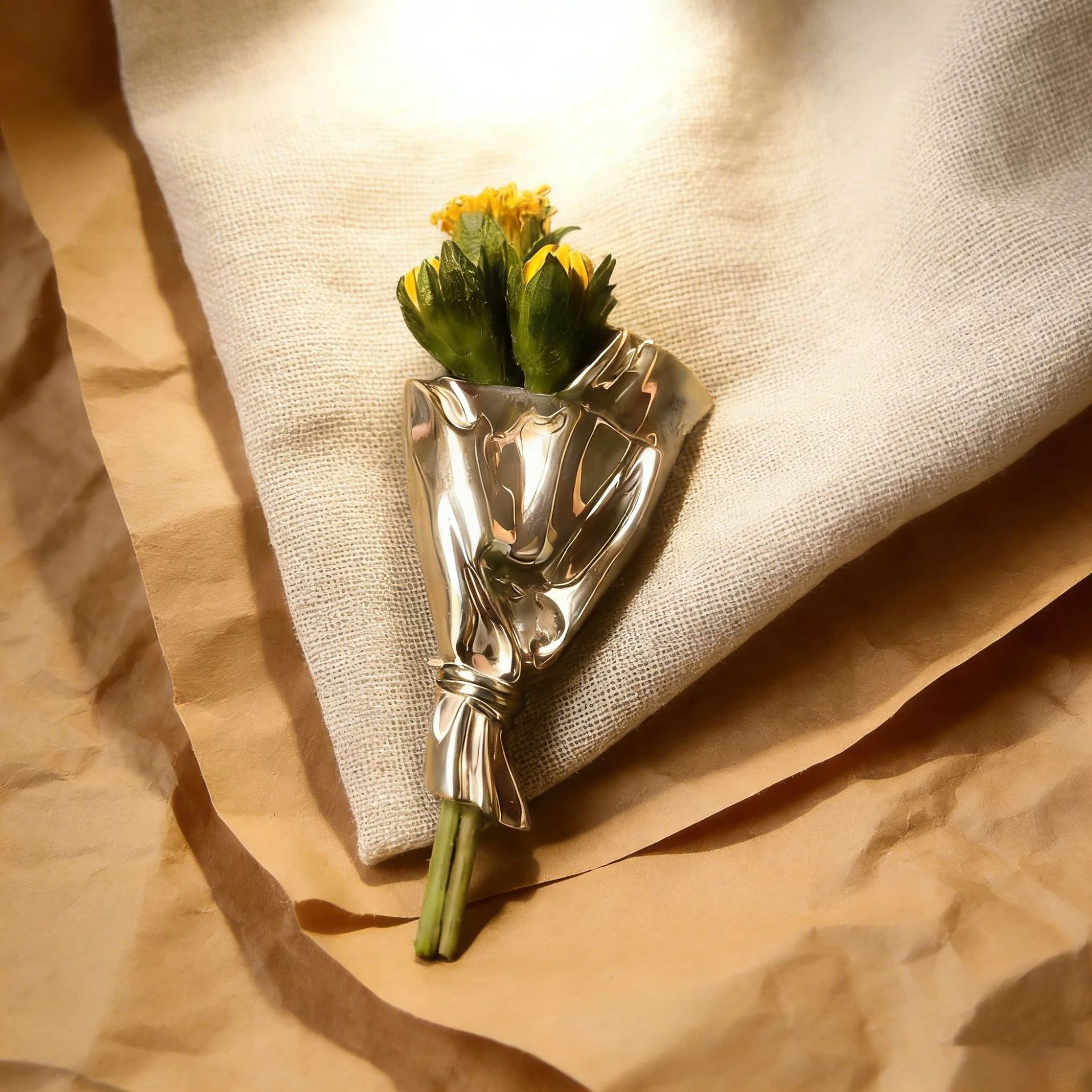 دبابيس زهور إبداعية للنساء وال - مراجعة Men Accessories Bouquet وسعره