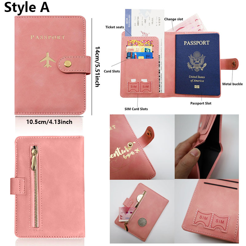 حافظة جواز سفر جلدية للسفر، مح - مراجعة Men'S Accessories Case وسعره