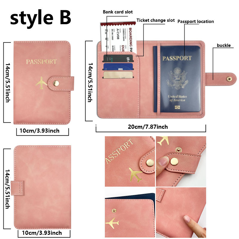 حافظة جواز سفر جلدية للسفر، مح - مراجعة Men'S Accessories Case وسعره