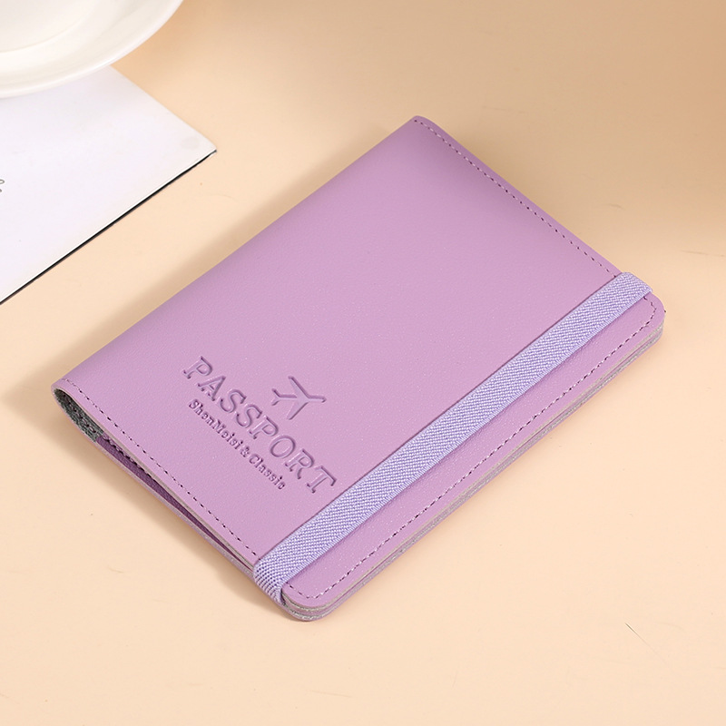 غطاء جواز سفر من الجلد الصناعي - مراجعة Passport Wallet Rfid وسعره