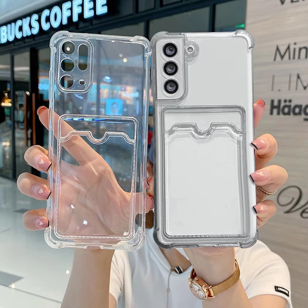 غطاء هاتف شفاف من السيليكون مع - مراجعة Phone Wallet Combo وسعره