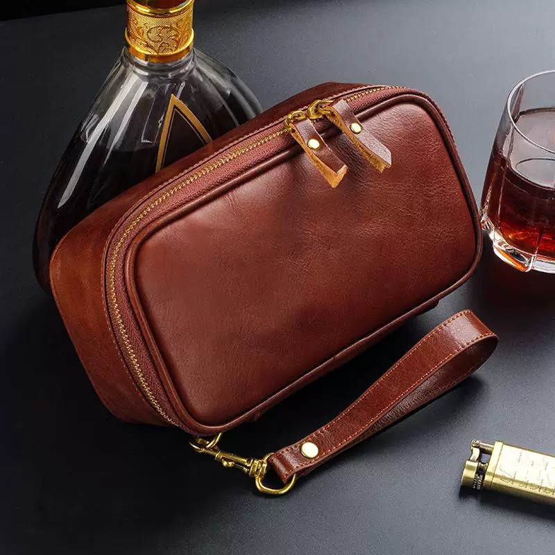 حقيبة أنابيب من الجلد الطبيعي، - مراجعة Men'S Accessories Organizer Tray وسعره